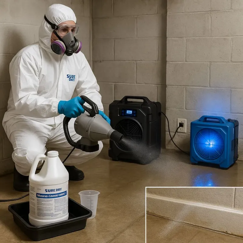 Sanitization and Odor Removal process in Union County, FL